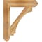 Ekena Millwork Imperial Arts & Crafts Rough Sawn Bracket, Western Red Cedar, 6"W x 32"D x 38"H BKT06X32X38IMP03RWR - alternate 3
